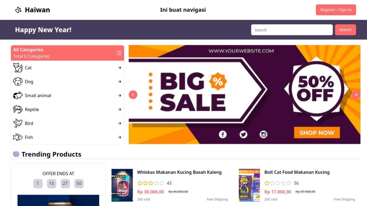 Haiwan screenshot 2